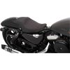 Sadel Solo Svart/röd DRAG SPECIALTIES Sadel – miniatyr 2
