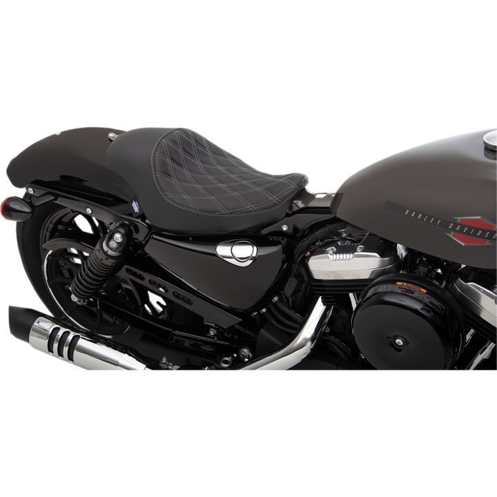 Sadel Solo Svart/silver DRAG SPECIALTIES – bild 2