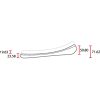 Sadel Solo Universal Svart C-Racer Medium – miniatyr 2