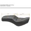 Sadel Squareback One-Piece Svart MUSTANG – miniatyr 3