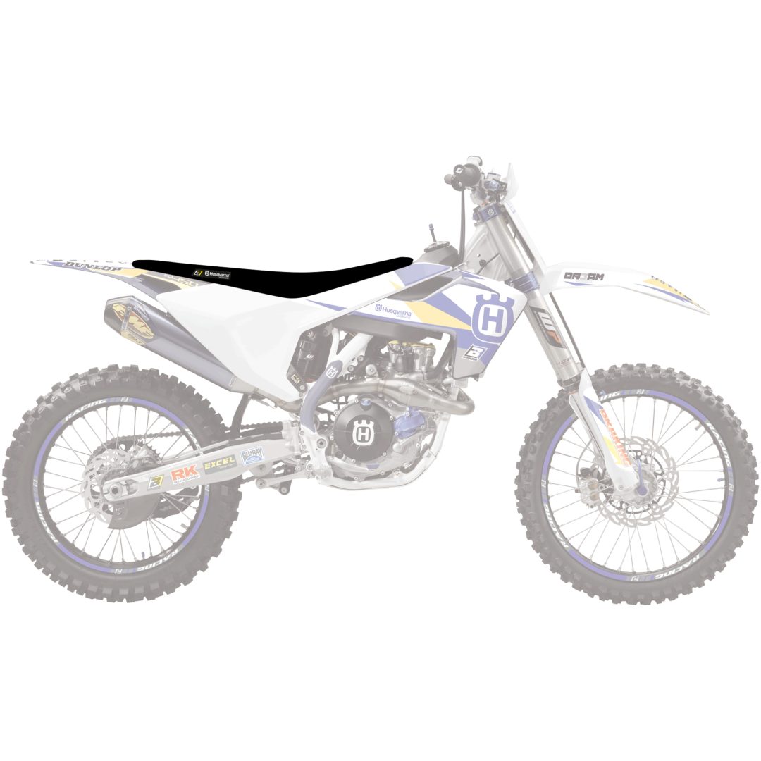 Sadel Standard Svart BLACKBIRD RACING Sadel – bild 2