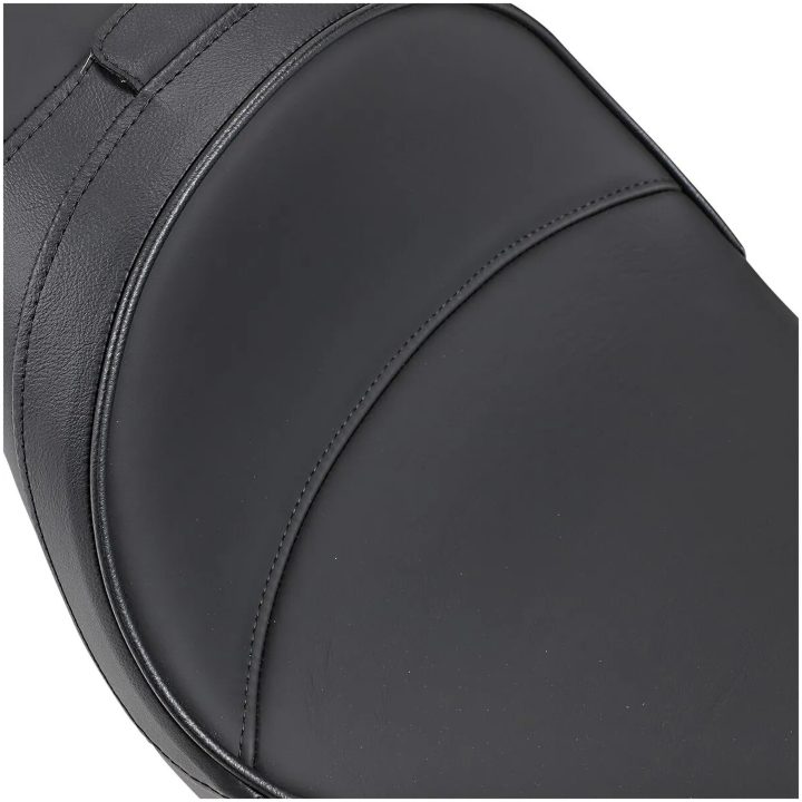 Sadel Svart Leather Solo-style En-del DRAG SPECIALTIES Standard – bild 3