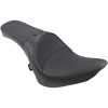 Sadel Svart Leather Solo-style En-del DRAG SPECIALTIES Standard – miniatyr 1