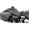 Sadel Svart Solo Med Ryggstödsfäste DRAG SPECIALTIES SEAT SOLO DBR MLD 8-14FL – miniatyr 4