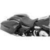 Sadel Svart Solo Med Ryggstödsfäste DRAG SPECIALTIES SEAT SOLO DBR MLD 8-14FL – miniatyr 5