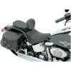 Sadel Svart Solo Med Ryggstödsfäste DRAG SPECIALTIES SEAT SOLO DBR SMTH 00-05 – miniatyr 13