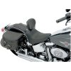 Sadel Svart Solo Med Ryggstödsfäste DRAG SPECIALTIES SEAT SOLO DBR SMTH 00-05 – miniatyr 3