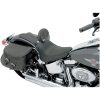 Sadel Svart Solo Med Ryggstödsfäste DRAG SPECIALTIES SEAT SOLO DBR SMTH 00-05 – miniatyr 6