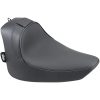 Sadel Svart Solo Med Ryggstödsfäste DRAG SPECIALTIES SEAT SOLO DBR SMTH 00-05 – miniatyr 1
