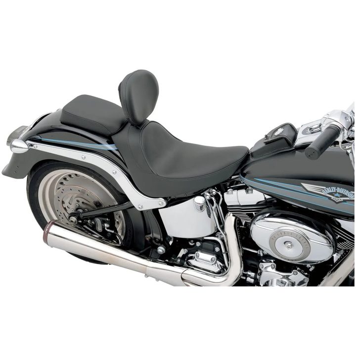 Sadel Svart Solo Med Ryggstödsfäste DRAG SPECIALTIES SEAT SOLO DBR SMTH 06-10 – bild 11