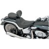 Sadel Svart Solo Med Ryggstödsfäste DRAG SPECIALTIES SEAT SOLO DBR SMTH 06-10 – miniatyr 3