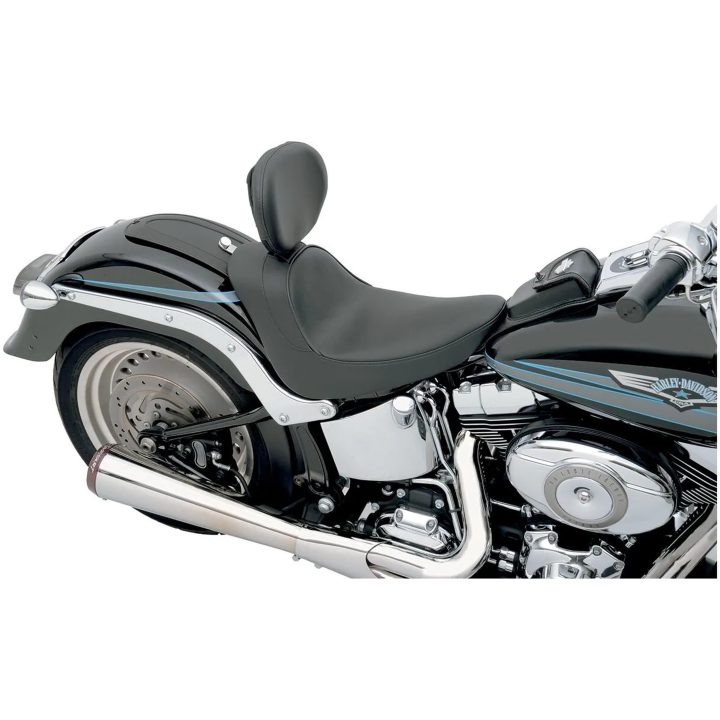 Sadel Svart Solo Med Ryggstödsfäste DRAG SPECIALTIES SEAT SOLO DBR SMTH 06-10 – bild 5