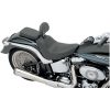 Sadel Svart Solo Med Ryggstödsfäste DRAG SPECIALTIES SEAT SOLO DBR SMTH 06-10 – miniatyr 7