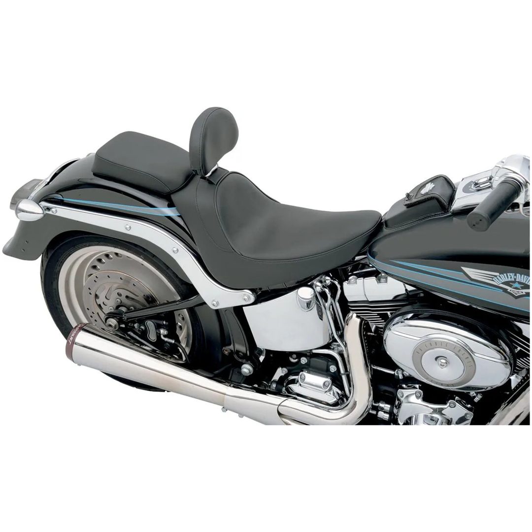 Sadel Svart Solo Med Ryggstödsfäste DRAG SPECIALTIES SEAT SOLO DBR SMTH 06-10 – bild 7