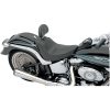 Sadel Svart Solo Med Ryggstödsfäste DRAG SPECIALTIES SEAT SOLO DBR SMTH 06-10 – miniatyr 8