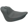 Sadel Svart Solo Med Ryggstödsfäste DRAG SPECIALTIES SEAT SOLO DBR SMTH 06-10 – miniatyr 1
