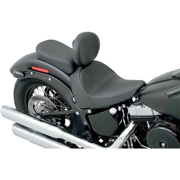 Sadel Svart Solo Med Ryggstödsfäste DRAG SPECIALTIES Standard – bild 4