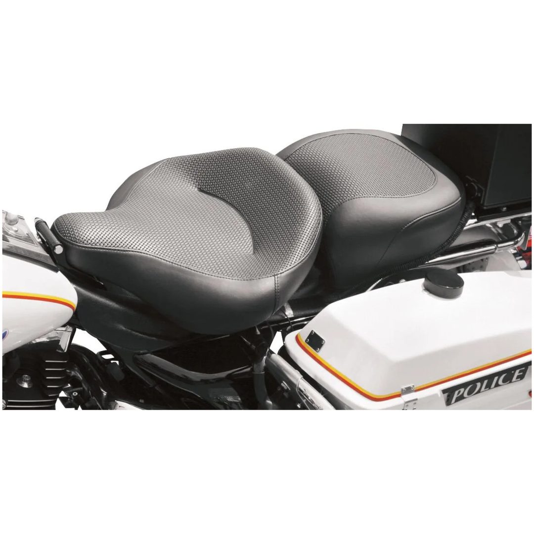 Sadel Textured Police Air Ride Svart MUSTANG SEAT RRPOLICETEXT.97-07RK – bild 3
