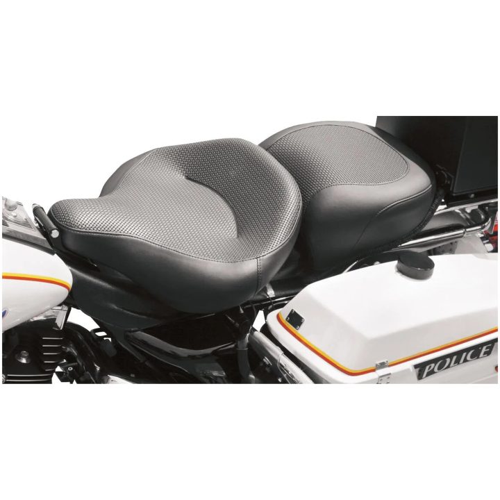 Sadel Textured Police Air Ride Svart MUSTANG SEAT RRPOLICETEXT.97-07RK – bild 3
