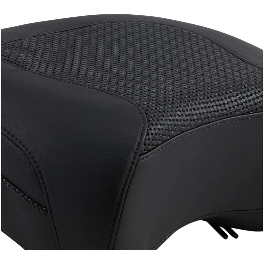 Sadel Textured Police Air Ride Svart MUSTANG SEAT RRPOLICETEXT.97-07RK – bild 6
