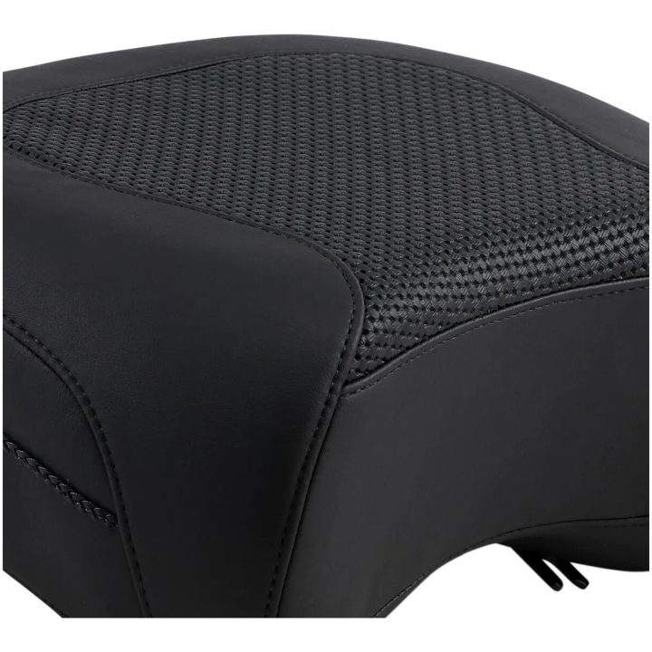 Sadel Textured Police Air Ride Svart MUSTANG SEAT RRPOLICETEXT.97-07RK – bild 6