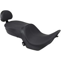 Sadel Touring Low-Profile Svart DRAG SPECIALTIES