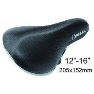 Sadel Velo Barn svart 12"-16" 205x152mm