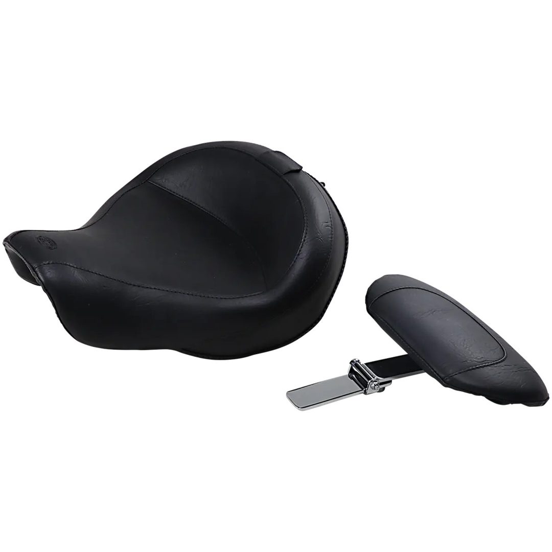 Sadel Vintage Wide Solo Svart MUSTANG SEAT WDVN SOL DBR6-12FXD – bild 3