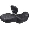 Sadel Wide Deluxe Touring Passenger Svart/Grå MUSTANG – miniatyr 2