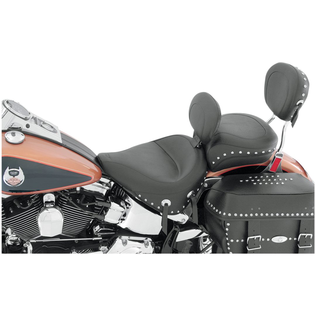 Sadel Wide Solo Svart Med Avtagbart Ryggstöd MUSTANG SEAT WDSOLO ST BR8-13FLST – bild 4