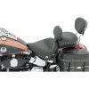 Sadel Wide Solo Svart Med Avtagbart Ryggstöd MUSTANG SEAT WDSOLO ST BR8-13FLST – miniatyr 1