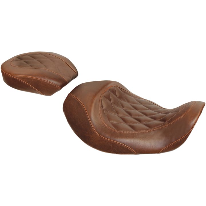 Sadel Wide Tripper Brun MUSTANG SEAT R.WDTRP BRN DIA DYNA – bild 2
