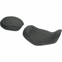 Sadel Wide Tripper Solo Och Bak Svart MUSTANG