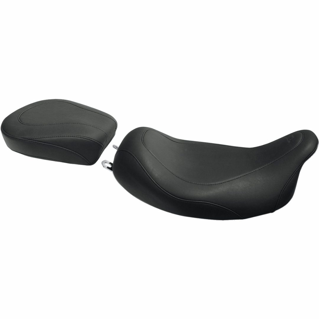 Sadel Wide Tripper Svart MUSTANG SEAT PILLION WDTRIPR 97-