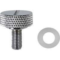 Sadelknoppkit Kromat Slitsat Stål DRAG SPECIALTIES
