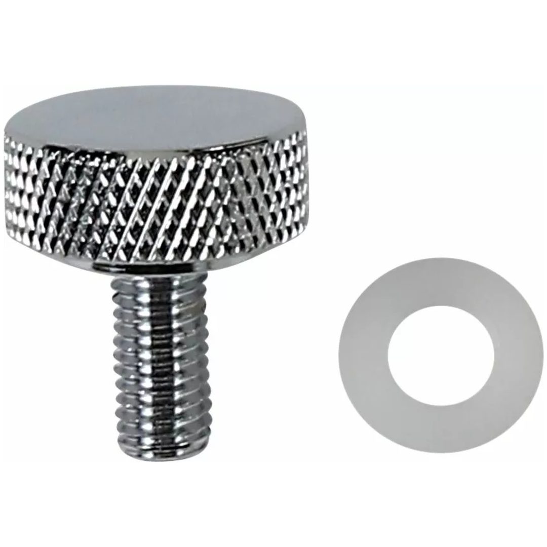 Sadelknoppkit Krom/silver Smooth DRAG SPECIALTIES – bild 2