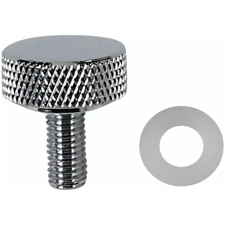 Sadelknoppkit Krom/silver Smooth DRAG SPECIALTIES – bild 2