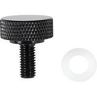 Sadelknoppkit Svart Smooth DRAG SPECIALTIES