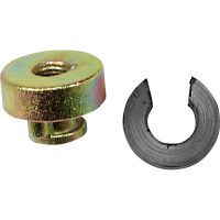 Sadelmonteringssats Enkelsits Guld/silver DRAG SPECIALTIES