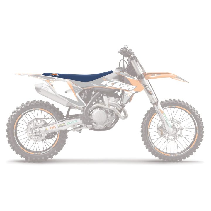 Sadelöverdrag Blue Moon KTM Blackbird Racing Blå – bild 2