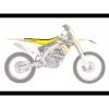 Sadelöverdrag Double Grip 3 Blackbird Racing Svart/Gul – miniatyr 1