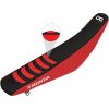 Sadelöverdrag Double Grip 3 Blackbird Racing Svart/Röd – miniatyr 3