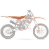 Sadelöverdrag Double Grip3 Vattenresistent Svart/Orange BLACKBIRD RACING – miniatyr 2