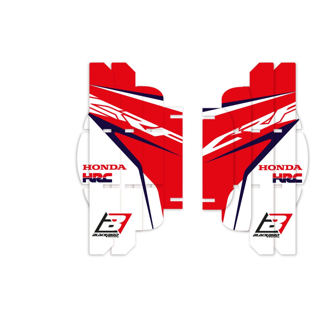 Sadelöverdrag Team HRC Replica HONDA Röd/Vit Blackbird Racing Grafikkit – bild 2