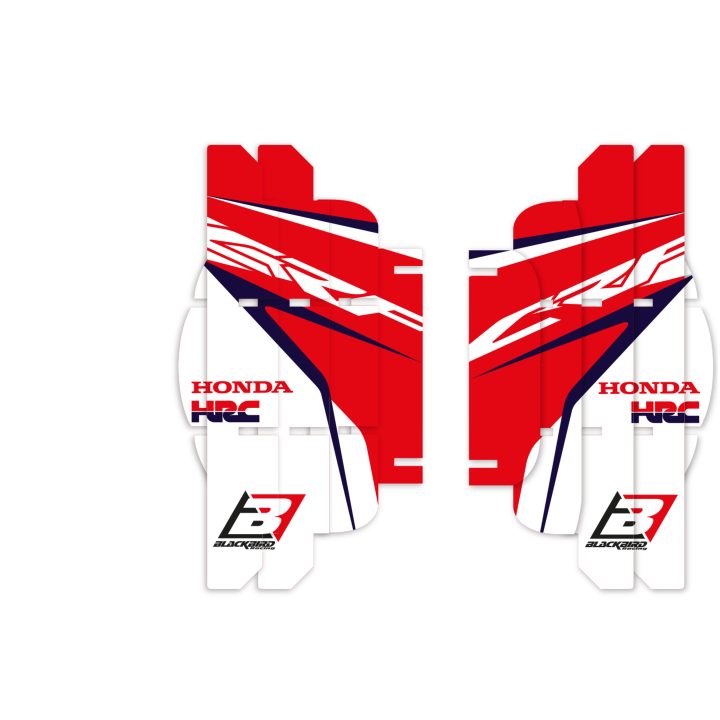 Sadelöverdrag Team HRC Replica HONDA Röd/Vit Blackbird Racing Grafikkit – bild 2