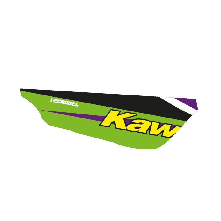 Sadelöverdrag Team Kawasaki 1998 TECNOSEL Sätesöverdrag – bild 2