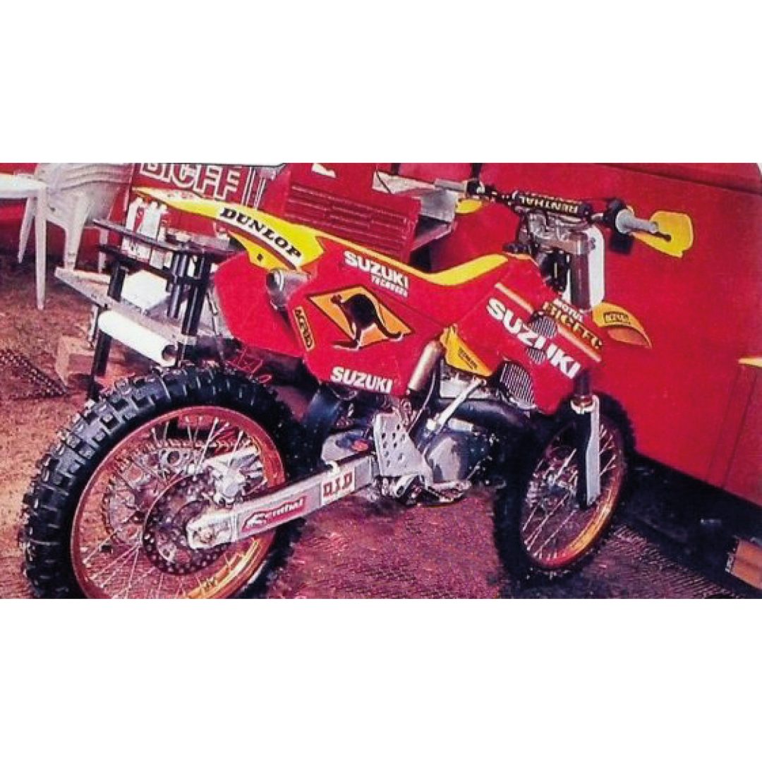 Sadelöverdrag Team Suzuki 1998 TECNOSEL Sätesöverdrag