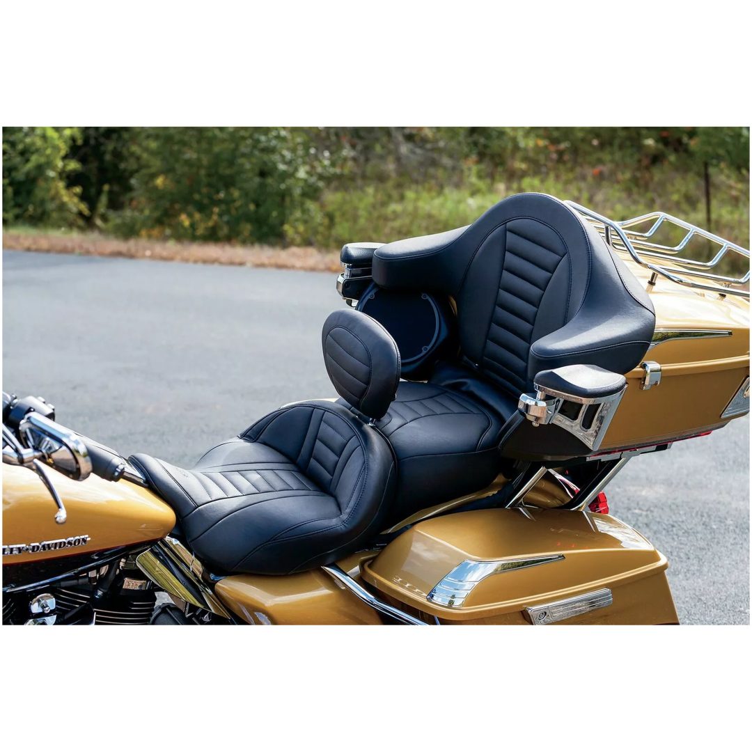 Sadelryggstöd Deluxe Tourbox Svart MUSTANG – bild 2
