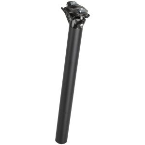 Sadelstolpe svart 31,6mm 350mm Offset 15mm