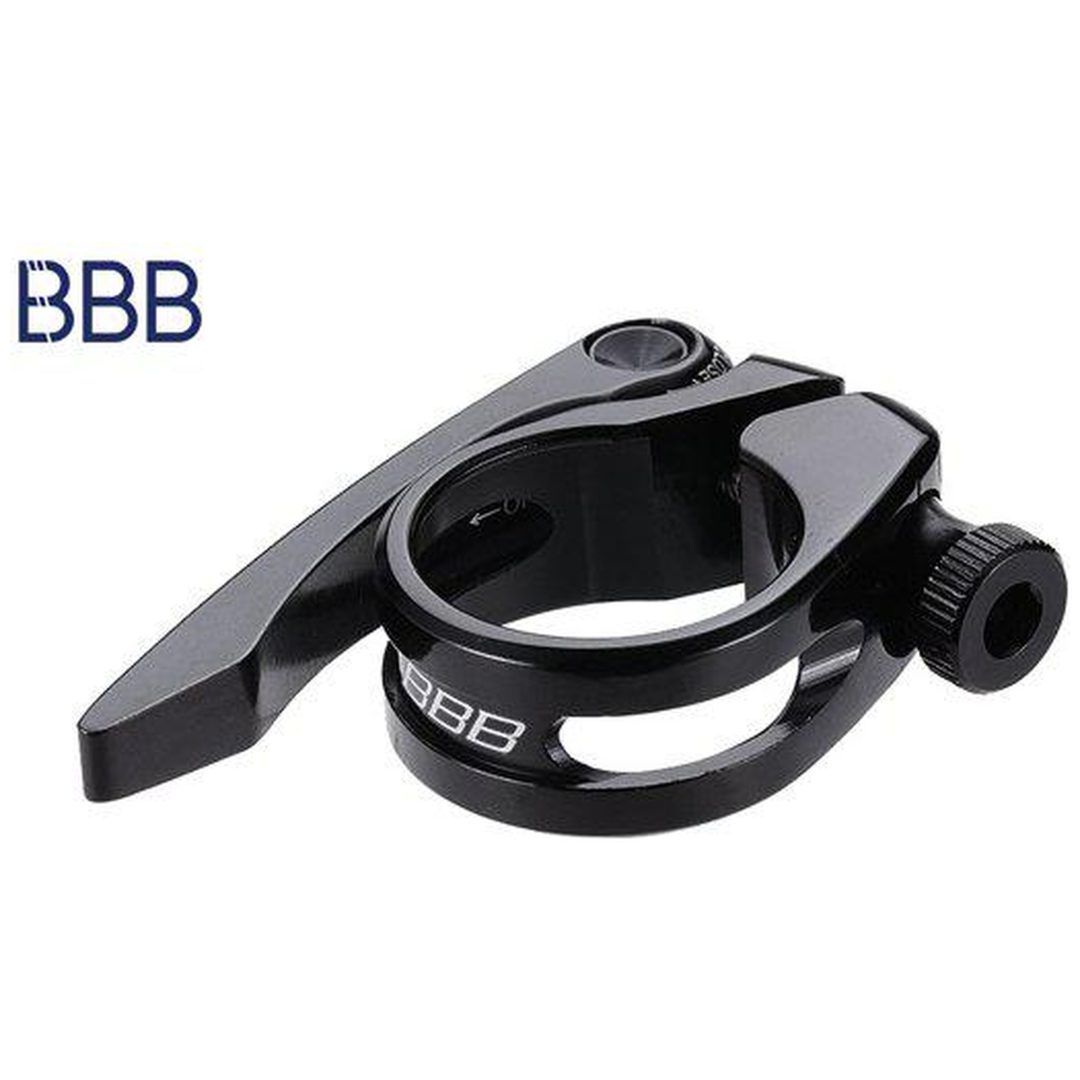 Sadelstolpsklämma LightLever Svart BBB